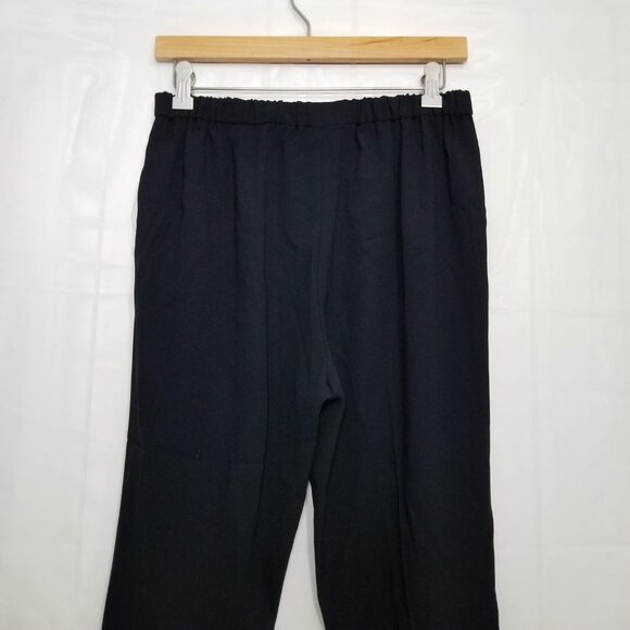Babaton Frederick Pant Slim-leg trouser black sz 6 high rise pull on elastic - Picture 5 of 9